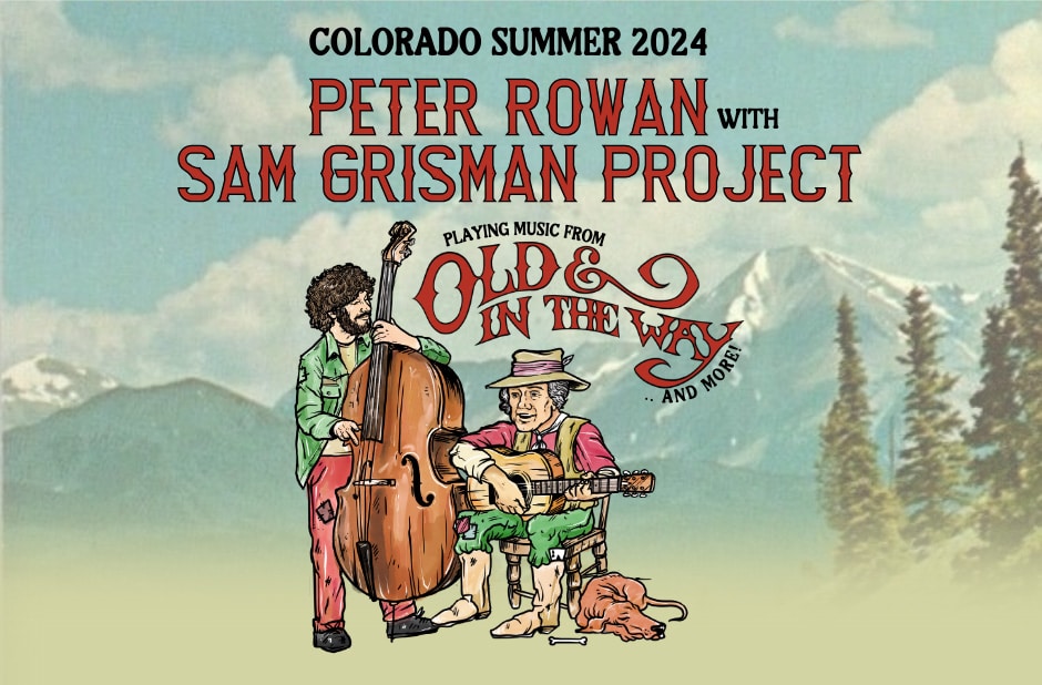 Peter Rowan with Sam Grisman Project play music from Old and In The Way